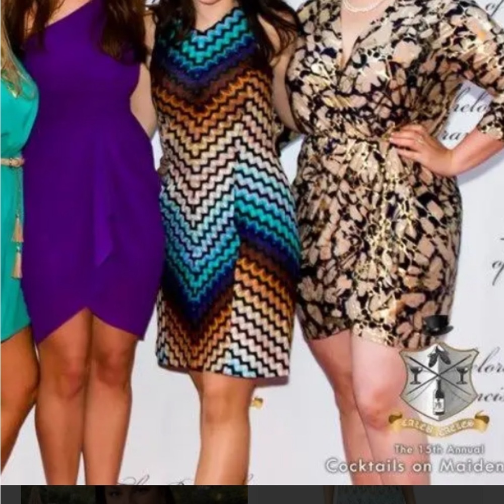 MISSONI  Rainbow Zig Zag dress WORN ONCE - Picture 2 of 9